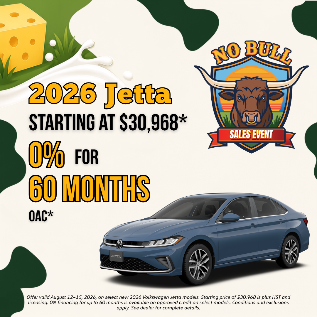2026 Volkswagen Jetta — 0% for 60 months